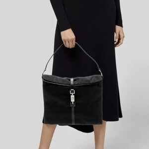 Gucci Black Jackie Foldover Shoulder Bag